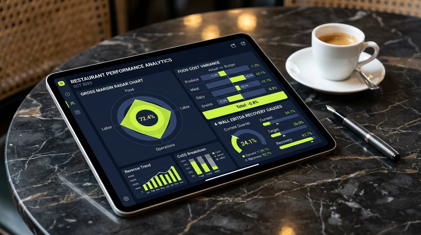 Restaurant Performance Analytics Interface